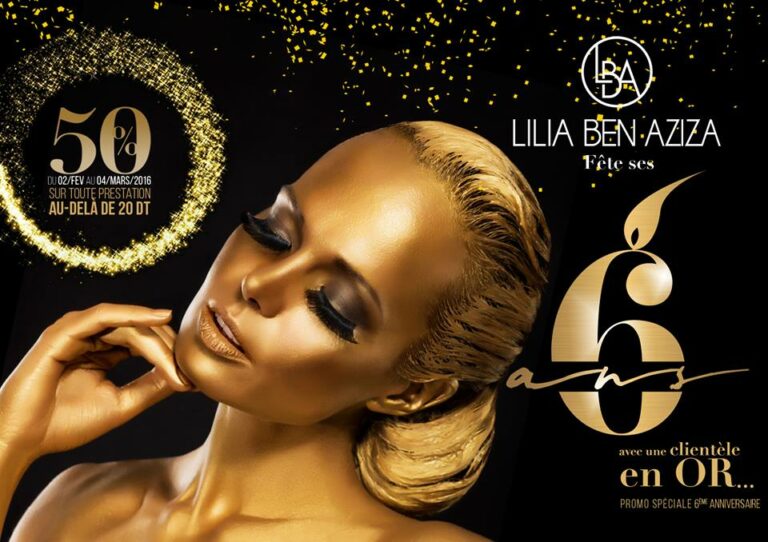 Des remises au centre de coiffure et d'esthétique Lilia Ben Aziza Make up Hair Beauty & Spa