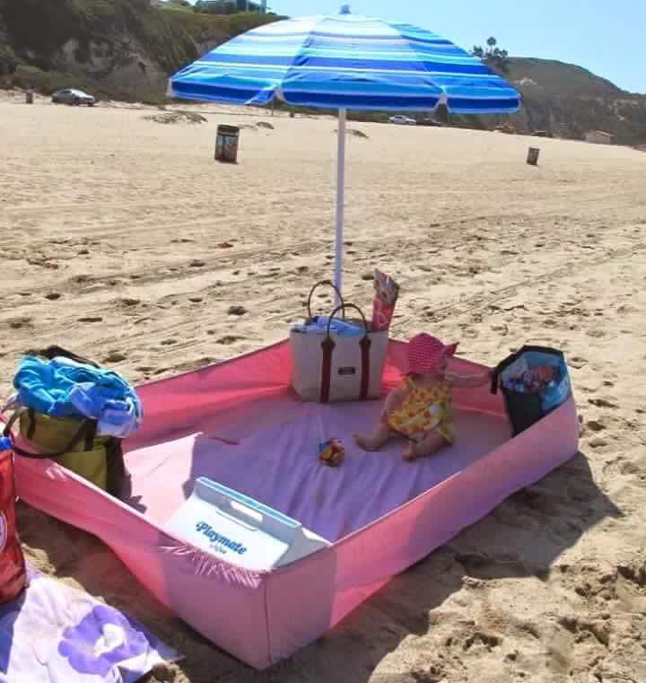 s'installer a la plage