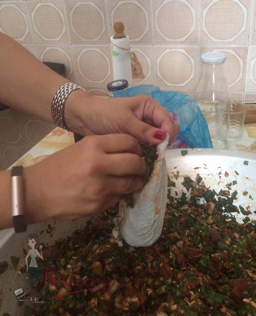La préparation du 3osbane, est une tradition tunisienne