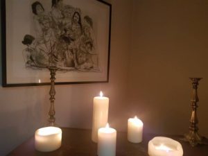 Des bougies parfumées chez Baïa inspiring Spa