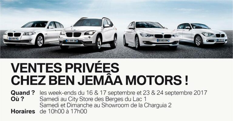 Vente BMW et MINI moins cher