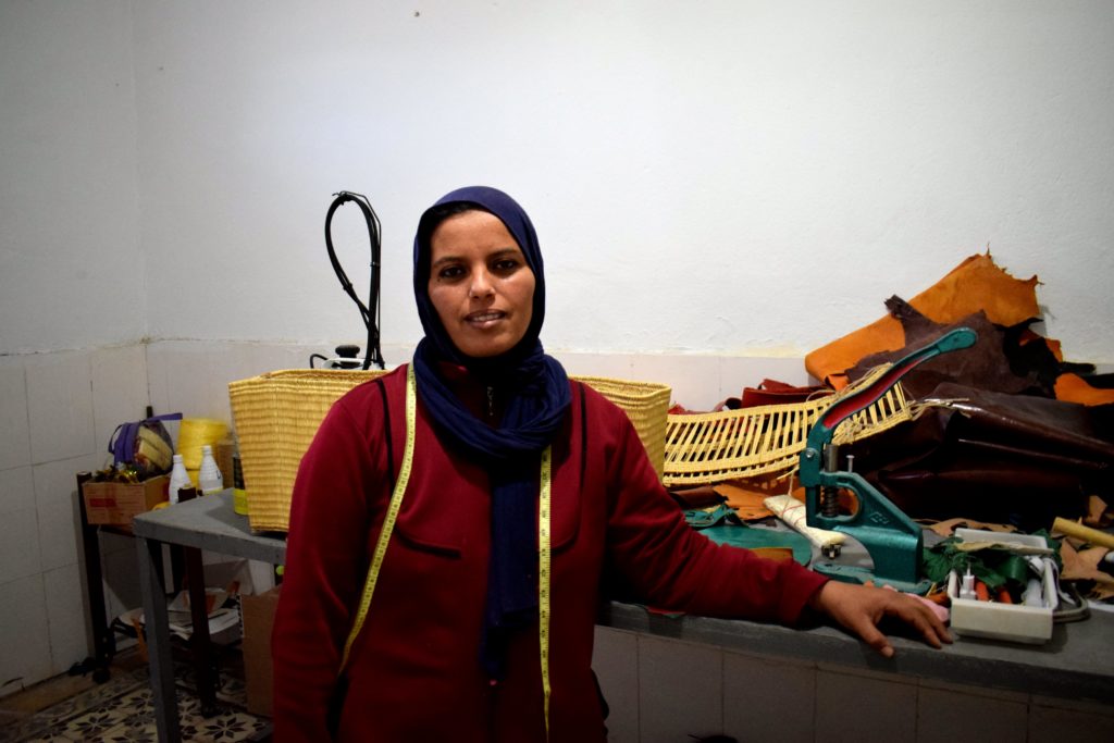 Artisane tunisienne