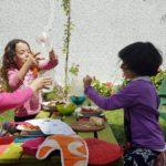 pique nique au jardin
