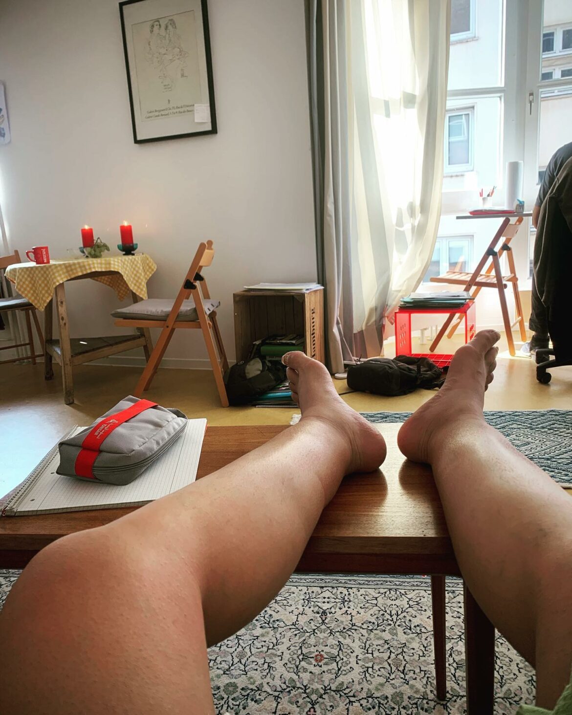 Jambes enflées, enceinte
