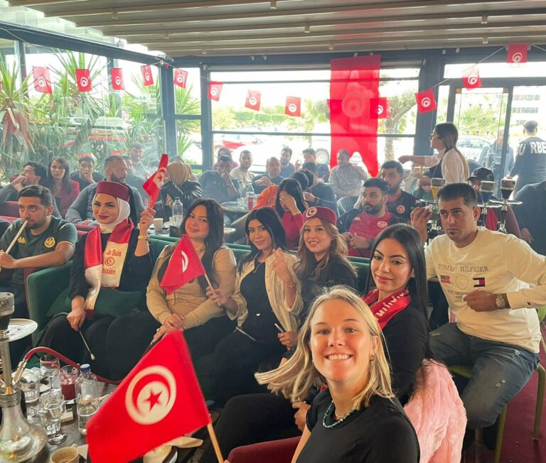suuporters tunisiens