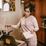 Télétravail en cuisine