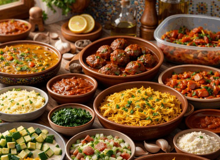 Batch Cooking spécial Ramadan plats traditionnels tunisiens