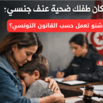 العنف الجنسي ضد الأطفال في تونس: شنيا تعمل؟ كيفاش تبلّغ؟ دور الشرطة، خلية العنف ضد المرأة والطفل، وشنيا يقول القانون التونسي.
