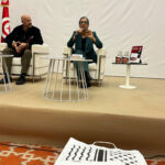 Francesca Albanese intervient lors d’une rencontre à Tunis autour de son livre “Quand le monde dort, récits, voix et blessures de la Palestine”, organisé en marge de la Foire du livre.